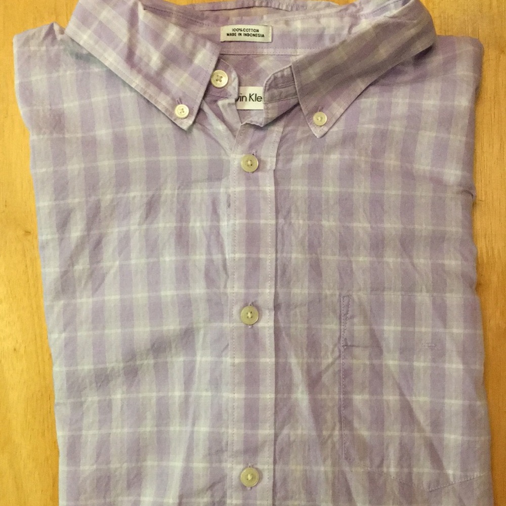Calvin Klein Long Sleeve Button Up Shirt